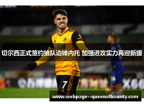 切尔西正式签约狼队边锋内托 加强进攻实力再迎新援